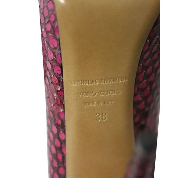 Pre Loved Nicholas Kirkwood Women purple Heels - Picture 6 of 8